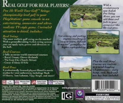 Pro 18: World Tour Golf - PS1