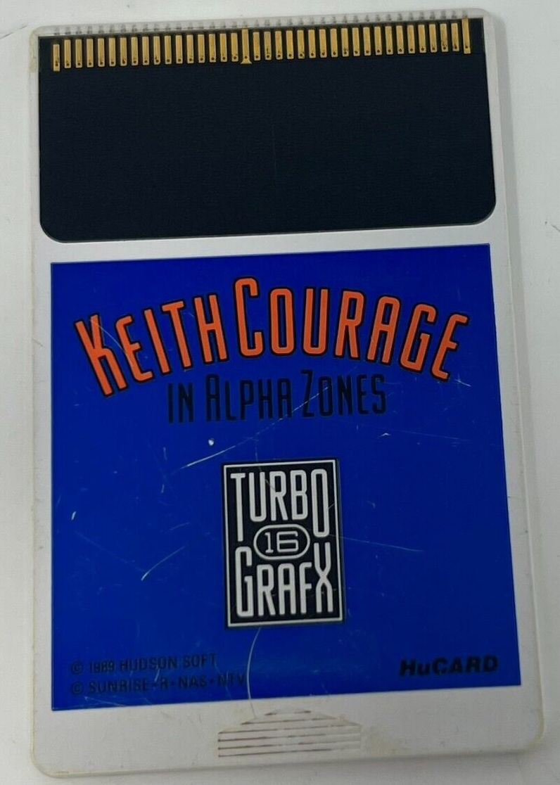 Keith Courage in Alpha Zones - NEC Turbo Grafx 16
