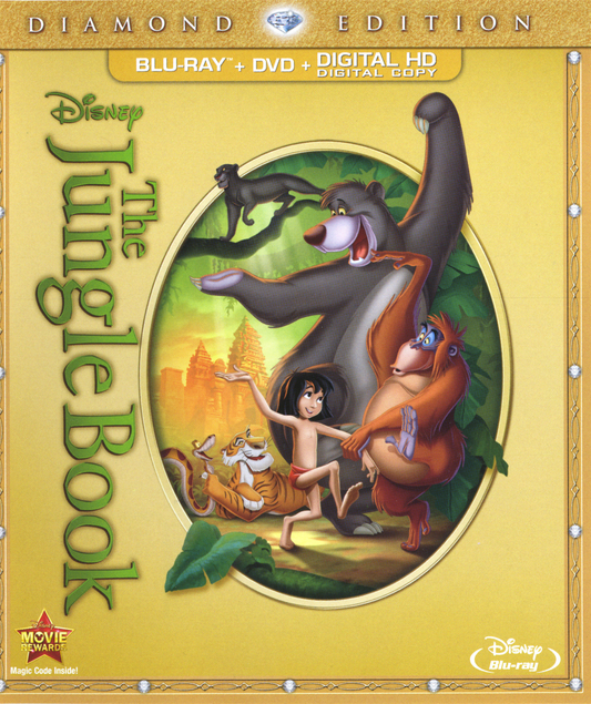 Jungle Book Diamond Edition - Blu-ray Animation 1967 G