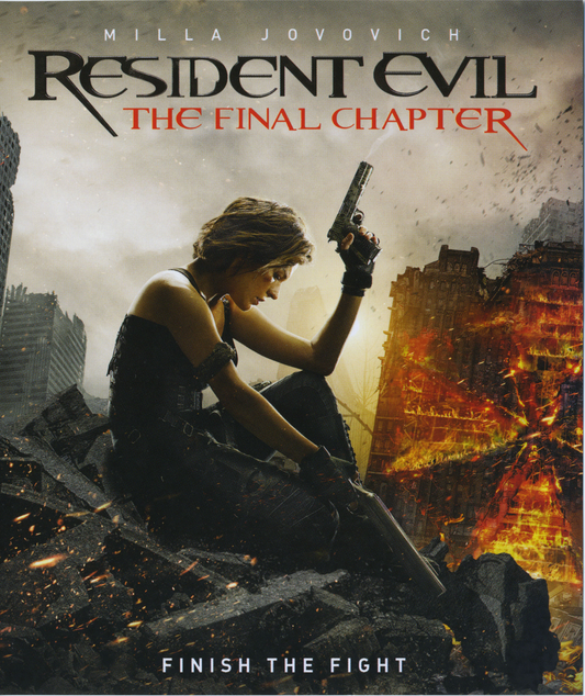 Resident Evil: The Final Chapter - Blu-ray Action/Adventure 2016 R