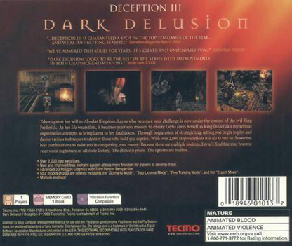 Deception 3: Dark Delusion - PS1