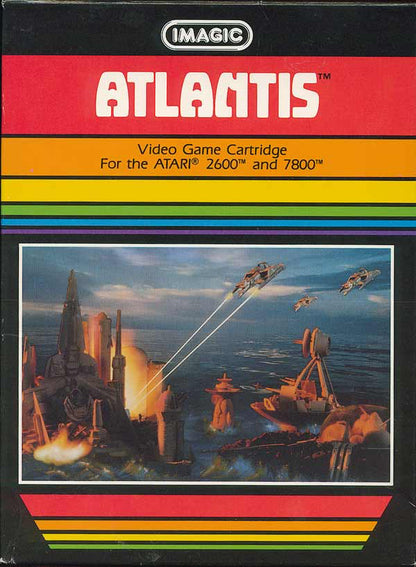 Atlantis (Blue Label) - Atari 2600