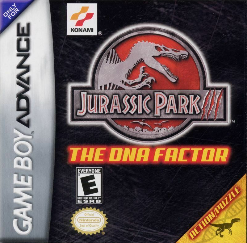 Jurassic Park III DNA Factor - GBA