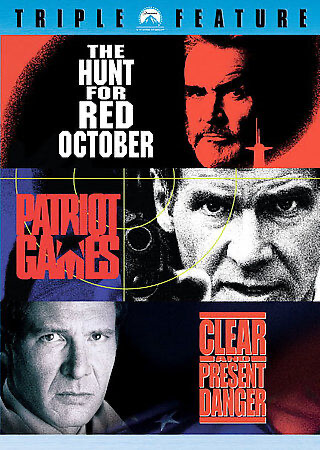 Jack Ryan 3-Pack: Hunt For Red October / Clear And Present Danger / Patriot Games Special Edition - DVD