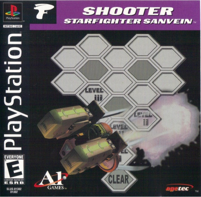 Shooter Starfighter Sanvein - PS1