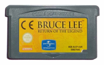 Bruce Lee: Return of the Legend - Game Boy Advance