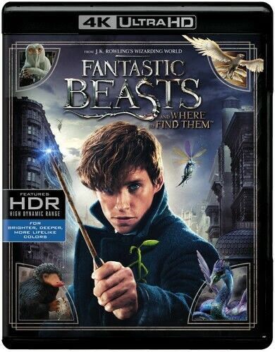 Fantastic Beasts And Where To Find Them - 4K Blu-ray Fantasy 2016 PG-13