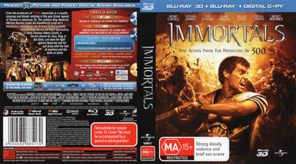 Immortals - Blu-ray Fantasy 2011 R