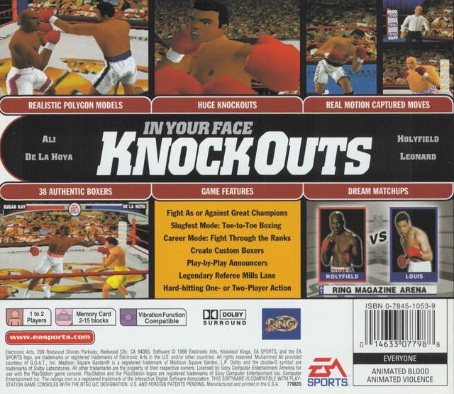 Knockout Kings - PS1