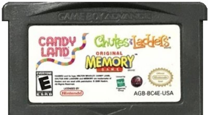 Candy Land Chutes and Ladders Memory - Game Boy Advance