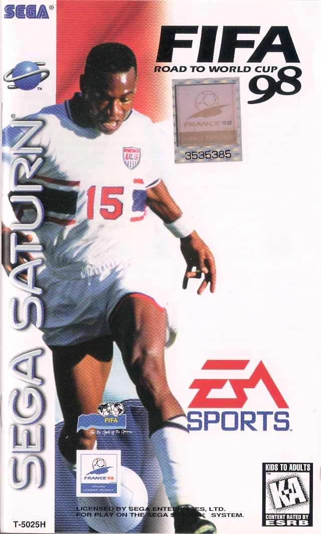 FIFA Road to World Cup '98 - Sega Saturn