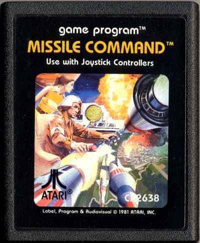 Missile Command (Picture Label) - Atari 2600