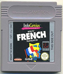 Infogenius French Language Translator - Game Boy