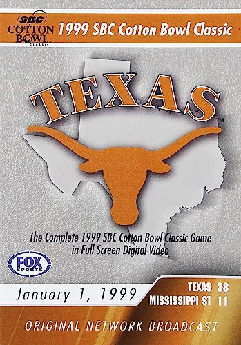 1999 SBC Cotton Bowl Classic: Texas Vs. Mississippi - DVD