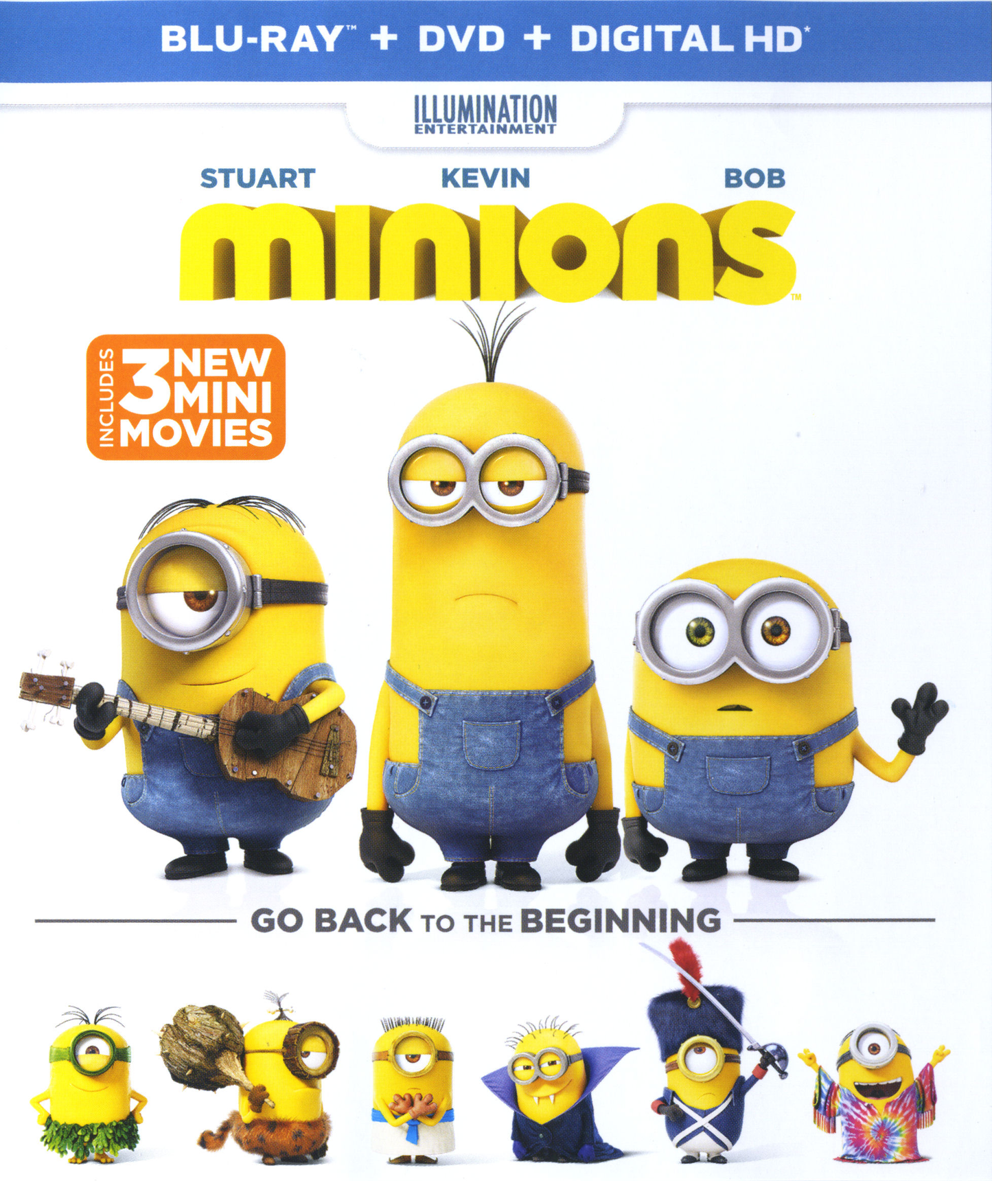 Minions - Blu-ray Animation 2015 PG