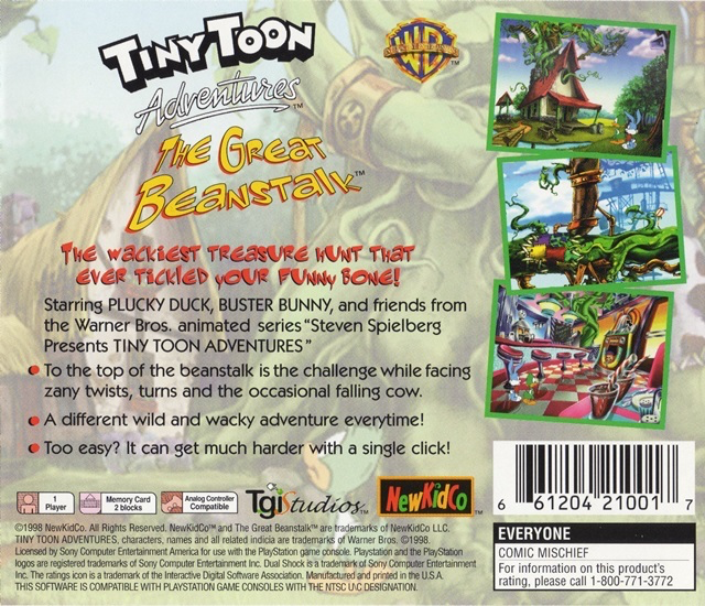 Tiny Toon Adventures: The Great Beanstalk - PS1