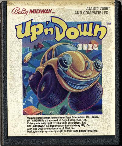 Up'n Down - Atari 2600