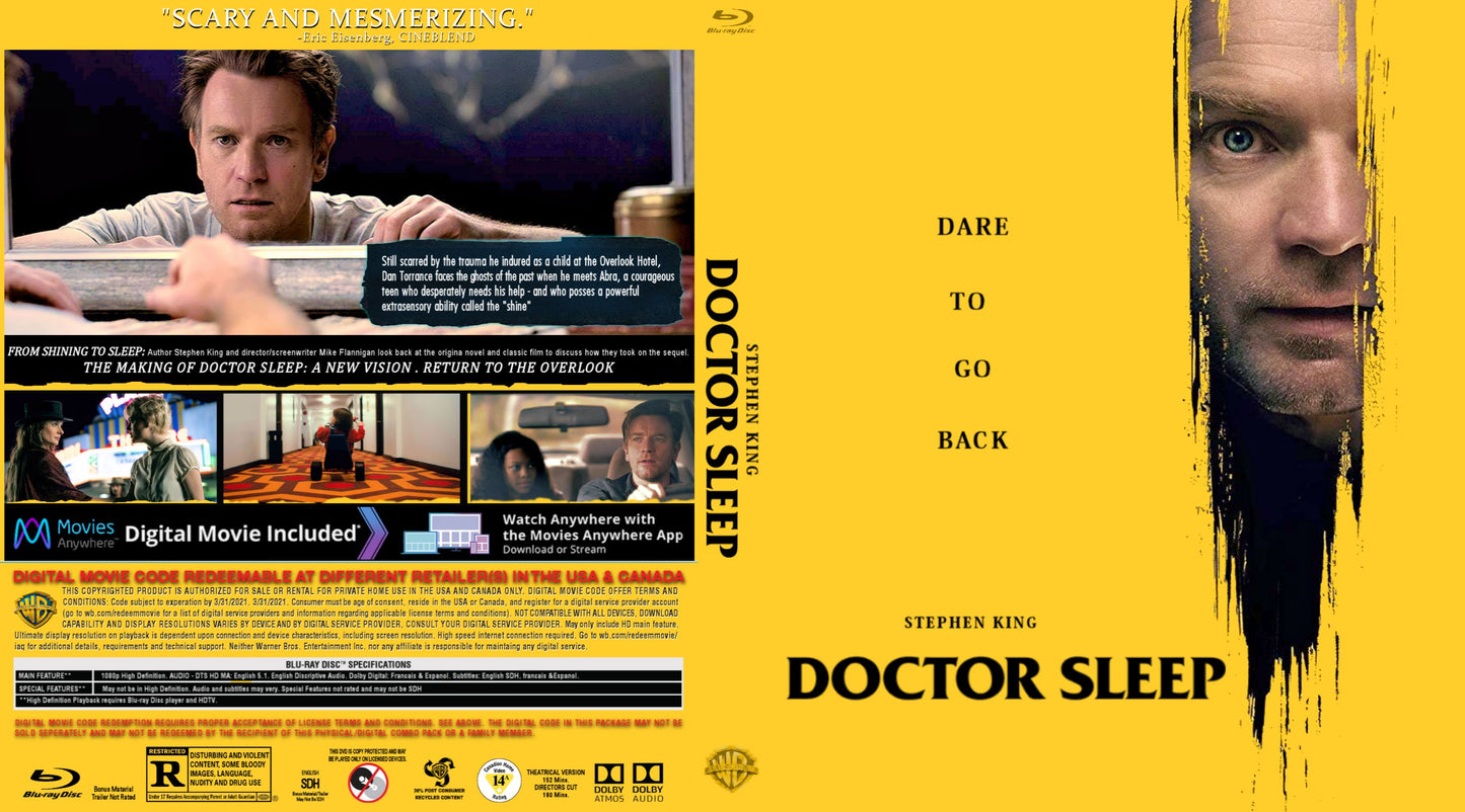 Doctor Sleep - Blu-ray Thriller/Psychological Horror 2019 R