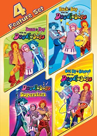 Doodlebops Quad: Dance & Hop / Rock & Bop / Superstars / Get Up & Groove - DVD
