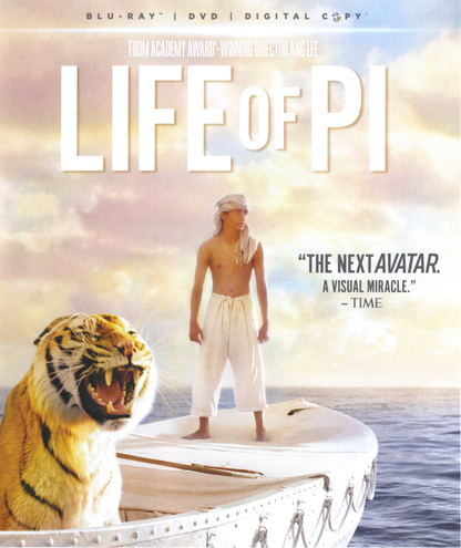 Life Of Pi - Blu-ray Action/Adventure 2012 PG