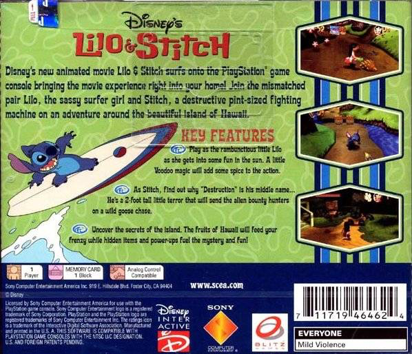 Lilo and Stitch - PS1