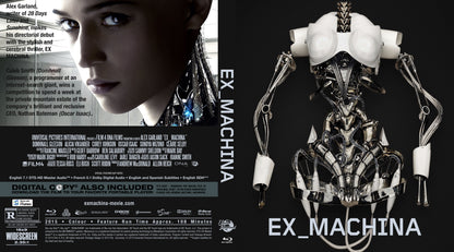 Ex Machina - 4K Blu-ray SciFi/Thriller 2014 R