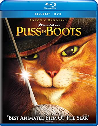 Puss in Boots - Blu-ray Animation 2011 PG
