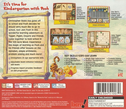 Winnie The Pooh: Kindergarden - PS1