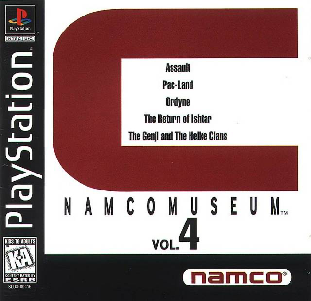 Namco Museum Volume 4 - PS1