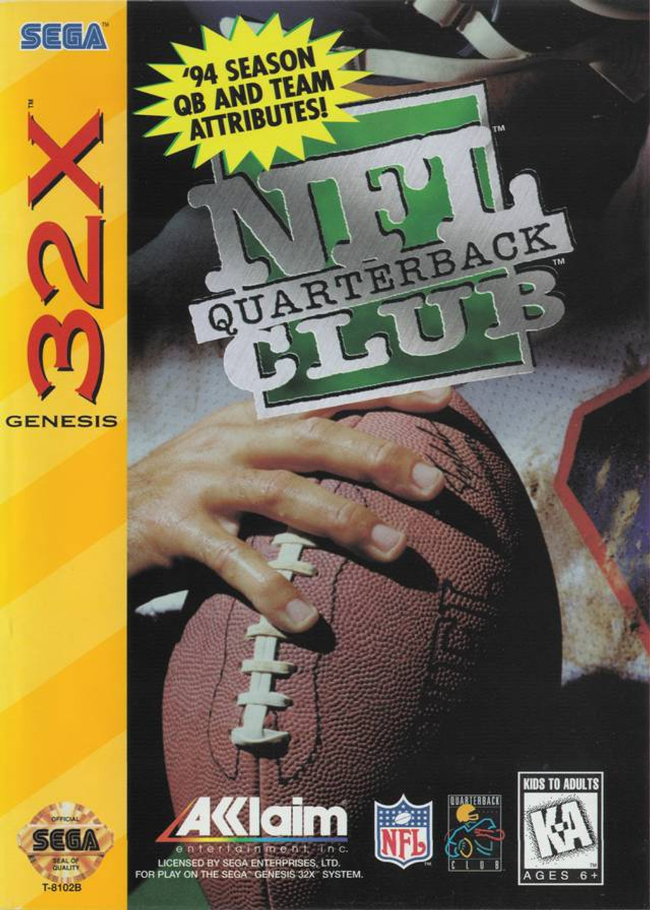 NFL Quarterback Club - 32X