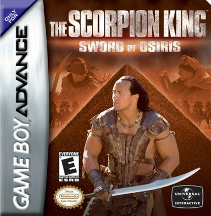 Scorpion King Sword of Osiris, The - Game Boy Advance