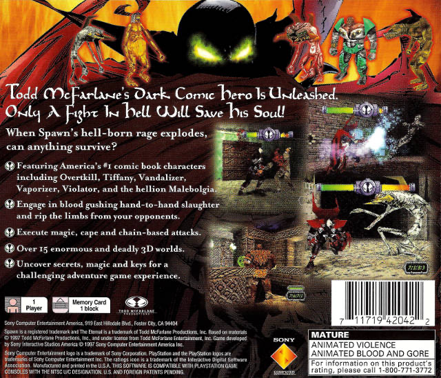 Spawn: The Eternal - PS1