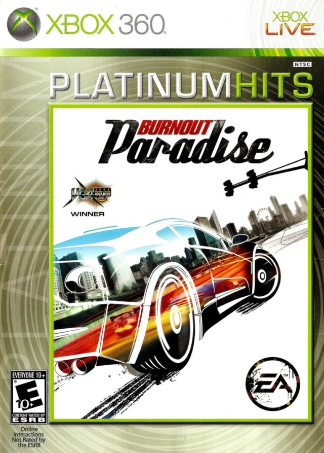 Burnout Paradise - Platinum Hits - Xbox 360