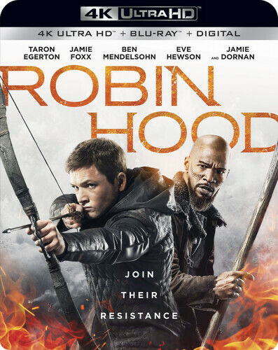 Robin Hood - 4K Blu-ray Action/Adventure 2018 PG-13