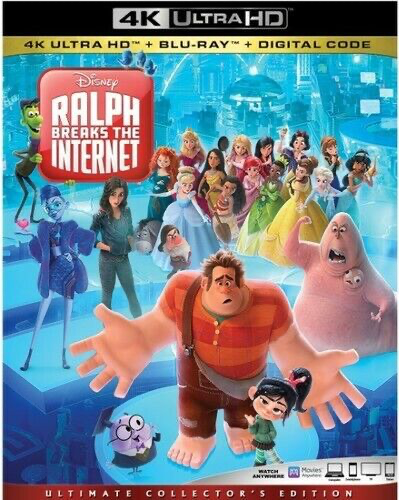 Ralph Breaks The Internet Ultimate Collector's Edition - 4K Blu-ray Animation 2018 PG