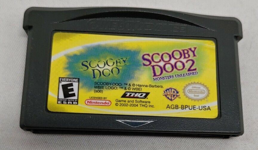 Scooby Doo Movie Double Pack - Game Boy Advance