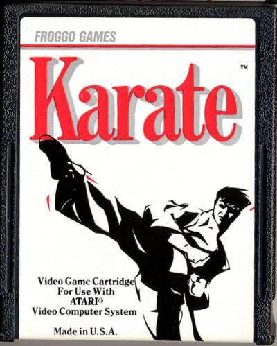Karate (Froggo) - Atari 2600