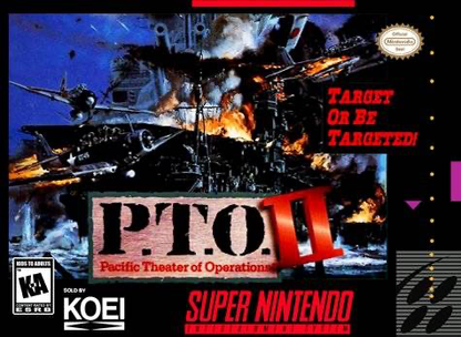 P.T.O. II (Pacific Theater of Operations II) - SNES