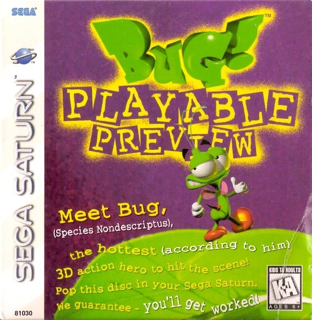 Bug: Playable Preview - Sega Saturn