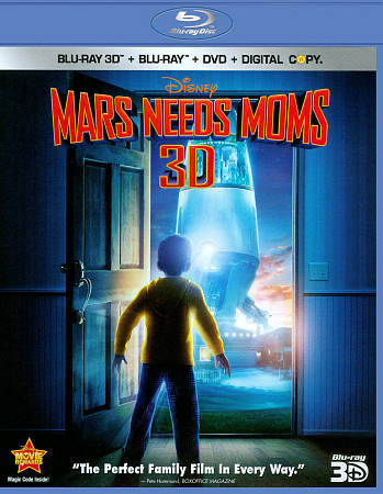 Mars Needs Moms - 3D Blu-ray Animation 2011 PG