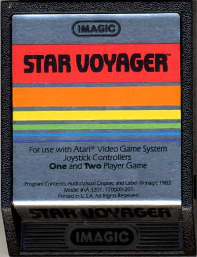 Star Voyager (Text Label) - Atari 2600