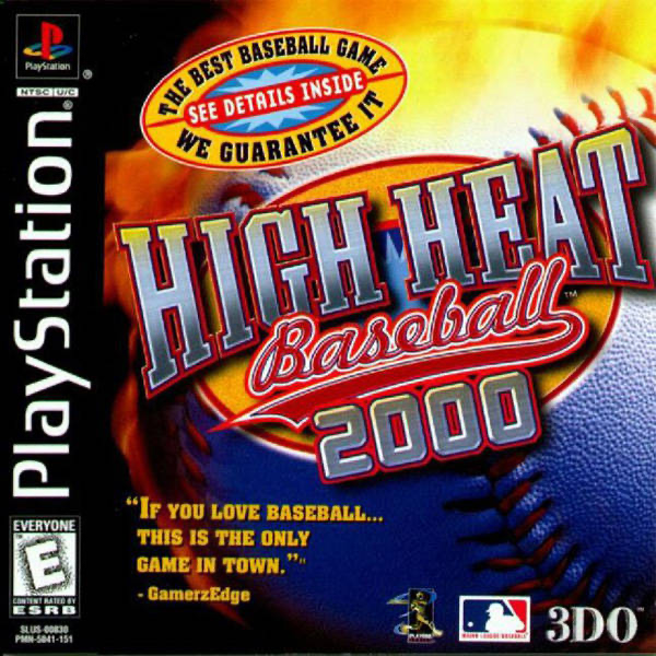 High Heat Baseball 2000 - PS1