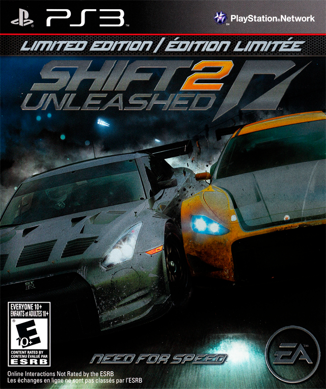 Need for Speed Shift 2: Unleashed - Limited Edition (Canadian) - PS3