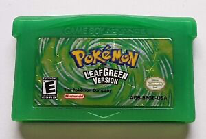 Pokemon Leaf Green - Game Boy Advance