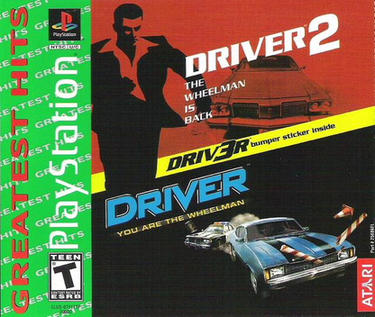 Driver 1 and 2 Twin Pack - PS1