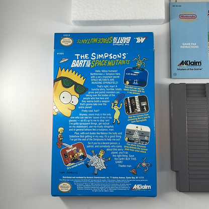 Simpsons Bart vs the Space Mutants The - NES - 437,126