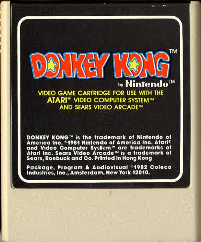 Donkey Kong (Coleco) - Atari 2600