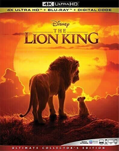 Lion King, The - 4K Blu-ray Family/Animation 1994 G