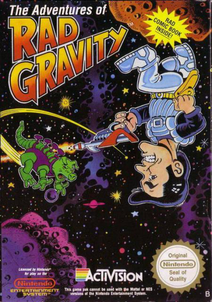 Adventures of Rad Gravity, The - NES