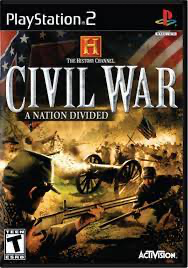 History Channel Civil War A Nation Divided - PS2